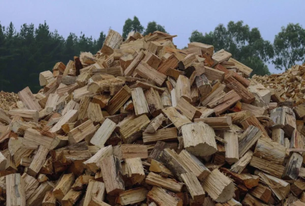 Split hardwood firewood supplied in bulk by RAMA Firewood, Melbourne